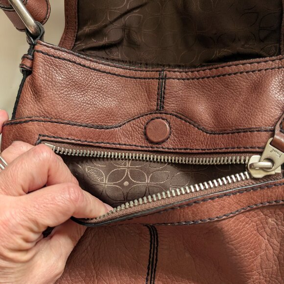 Great condition Vintage Fossil Crossbody Fifty Four Bag - Picture 11 of 16